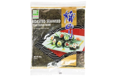 Водоросли сушеные нори (10 листов) GOLD JHFOODS 28 г