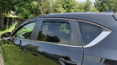 Дефлектори вікон (вітровики) HEKO для Nissan Note 2013+ 5D вставні 4 шт