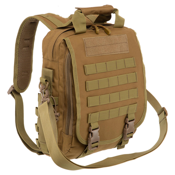 Рюкзак тактический штурмовой Military Rangers ZK-9108 размер 28х12х48см 16л цвет Хаки