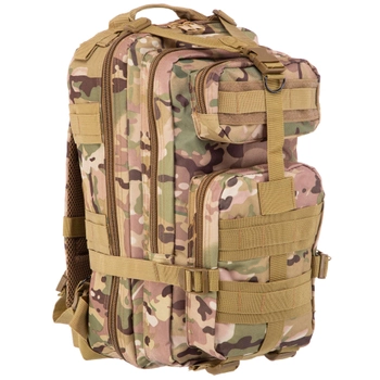 Рюкзак тактический рейдовый SP-Sport ZK-5502 размер 42х21х18см 25л цвет Камуфляж Multicam