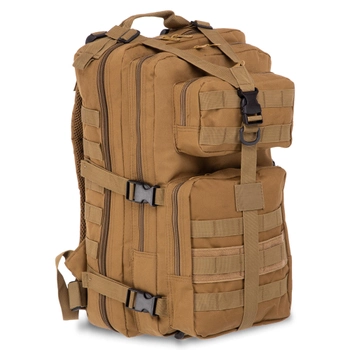 Рюкзак тактический рейдовый SP-Sport ZK-5509 размер 50х28х25см 35л цвет Хаки