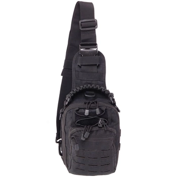 Рюкзак тактический патрульный однолямочный SP-Sport ZK-14 цвет Черный