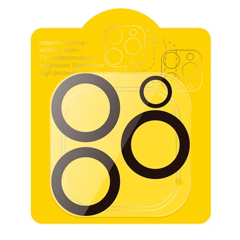 Защитное стекло Hoco 3D all-inclusive night shooting circle Lens glass set для камеры iPhone 14pro / 14pro Max