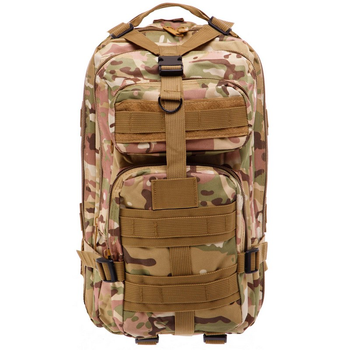 Рюкзак тактический штурмовой SILVER KNIGHT TY-5710 размер 42х21х18см 16л цвет Камуфляж