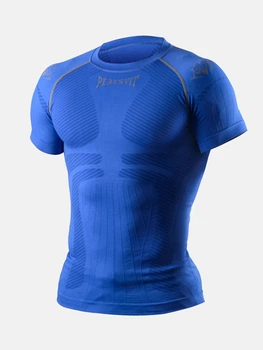Компресійна футболка 3D Performance Compression T-shirt Royal XXL Колір Блакитний (PRush-ss-royal-XXL)