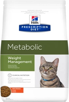 Сухий корм для кішок Hill's Prescription Diet Feline Metabolic 1.5 кг (052742214702)
