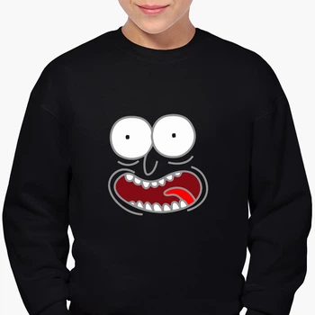 Свитшот для мальчиков Рик Санчез Рик и Морти (Rick Sanchez Rick and Morty) (9509-2632-5) 122-128 см Черный