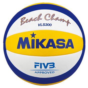 Мяч для пляжного волейбола Mikasa VLS300 №5 Бело-синий