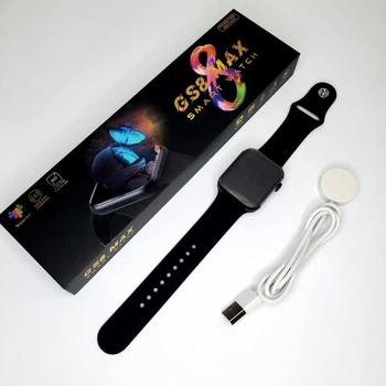 Смарт годинник Smart Watch GS8 Max 45mm Aluminium 8 серия Black