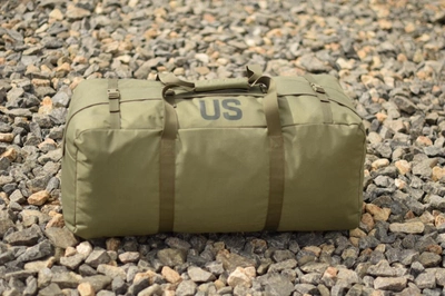 Сумка баул тактична US 120 л військова армійська тактична сумка баул колір олива/хакі для передислокації для ЗСУ