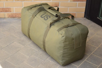 Большой военный тактический баул сумка тактическая US 120 л цвет олива для вещей