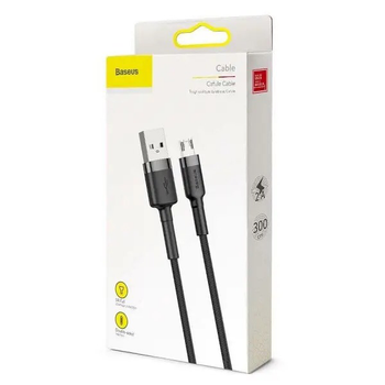 Кабель Baseus Cafule Micro USB Cable 2.0A (3m) Black