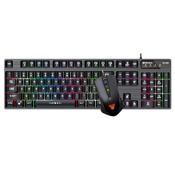 Игровая проводная клавиатура + мышка 2 в 1 Fantech Major KX302s