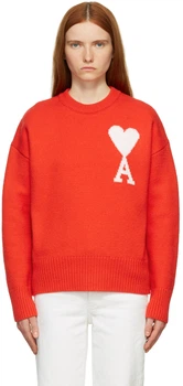 Светр No Brand de Coeur Oversize Sweater Red M