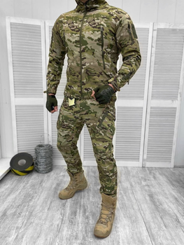 Тактичний військовий костюм Attac ( Куртка + Штани ), Камуфляж: Мультикам, Розмір: L