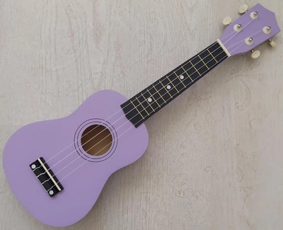 Укулеле HM Soprano Purple 21" + медиатор, дополнительная струна