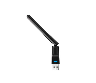 Беспроводной сетевой адаптер с антенной 10см Wi-Fi-USB LV-UW10 -5DB MTK7601, 802.11bgn, 150MB, 2.4 GHz, WIN7 - XP - Vista - 2K -