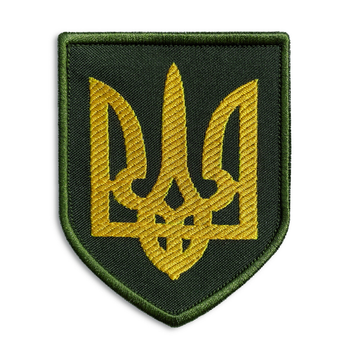Шеврон на липучке TM IDEIA Герб Украины 8х10 см (800029426)