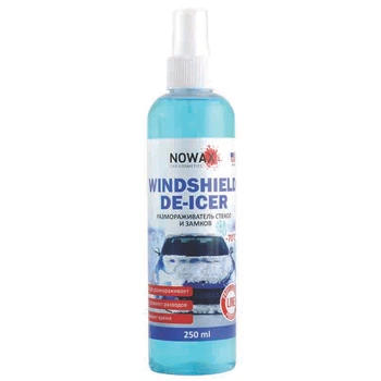Розморожувач скла і замків Nowax Windshield De-Icer -70*С, 250мл