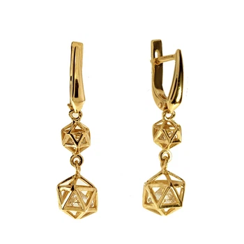 Сережки-підвіски Diamant С2648 (548962)