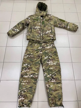 Тактический костюм мультикам зимний softshell, костюм мультикам тактический военный, зимняя форма мультикам M