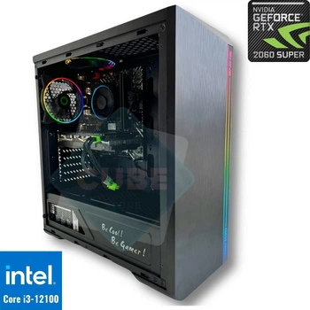 ゲーミングPC corei3 12100 RTX2060super  SSD500gb 16GB Компьютеры Intel Core i3 с видеокартой GeForce RTX 2060 Super
