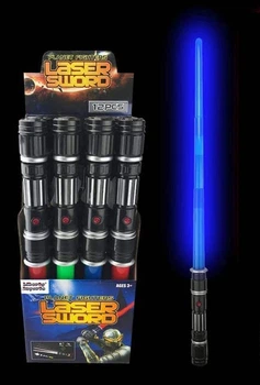 Световой Меч Звездные Войны Синий световые и звуковые эффекты Star Wars Electronic Lightsaber Liberty Imports 8108-1B