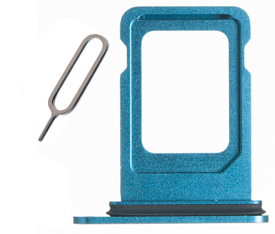 Сим лоток iPhone 13 Blue (+ подарок скрепка)
