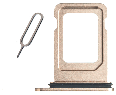 Сим лоток iPhone 13 Pro Max Gold (+ подарок скрепка)