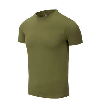 Футболка (Звужений, Приталений) T-Shirt Slim Helikon-Tex US Green XXXL Чоловіча тактична