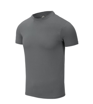 Футболка (Звужений, Приталений) T-Shirt Slim Helikon-Tex Shadow Grey XL Чоловіча тактична