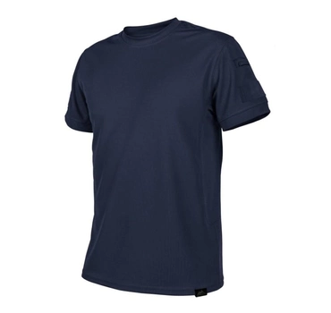 Мужская футболка тактическая Tactical T-Shirt TopCool Lite Helikon-Tex Navy Blue L