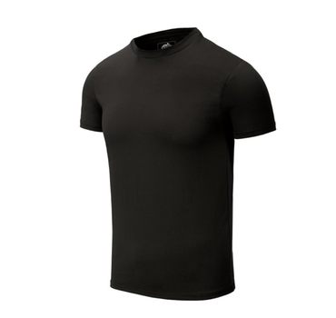 Футболка (Зауженый, Приталенный) T-Shirt Slim Helikon-Tex Black L Мужская тактическая