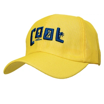 Кепка детская Cool, желтый, 48-54 см, 3-8 лет, полиэстер, хлопок (518813)