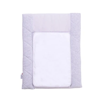 Сповивальний матрац Baby Veres Velour Grey melange 50х70 см 429.03