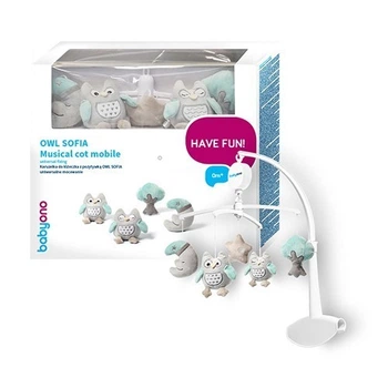 Музыкальный мобиль BabyOno Сова София