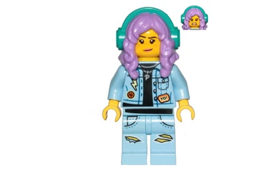 Конструктор LEGO Parker L. Jackson - Crooked Smile / Angry 1 деталей (hs053-used)