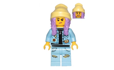 Конструктор LEGO Parker L. Jackson - Smile / Grumpy 1 деталей (hs011-used)