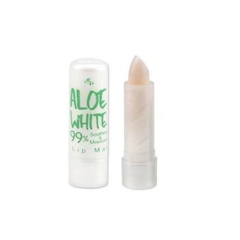 Проявляющаяся гигиеническая помада Алоэ Вера aloe white lipstick EH 15 гр