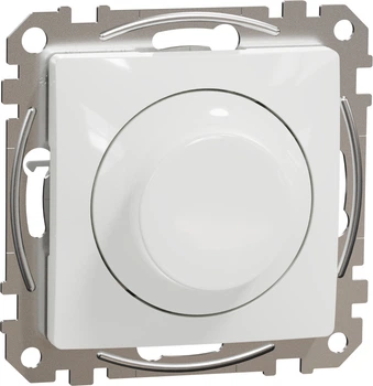 Uniwersalny obrotowy ściemniacz do lamp LED Schneider Electric Sedna Design & Elements Biały (SDD111502)