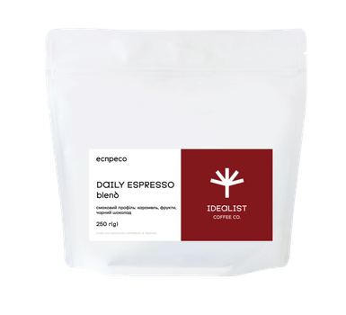 Кофе в зернах Idealist Coffee Co Daily espresso 250 г (4820241120246)