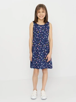 Дитячий сарафан для дівчинки Minoti 10KVDRESS 2 36251JNR 110-116 см Синій (5059030724603)