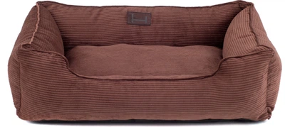 Лежак для собак Harley and Cho Dreamer 120 х 80 x 18 см с бортами Brown Velvet (3100093)