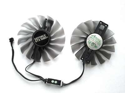 Вентилятор Apistek для видеокарты Palit Gainward GAA8S2U (GAA8S2H FD10015H12S) комплект 2 шт (№165.5)