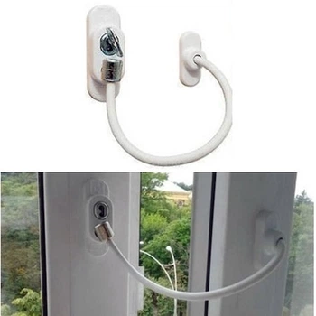 Замок із тросом Penkid Safety Lock SL-1 для вікон, White 3YZ390