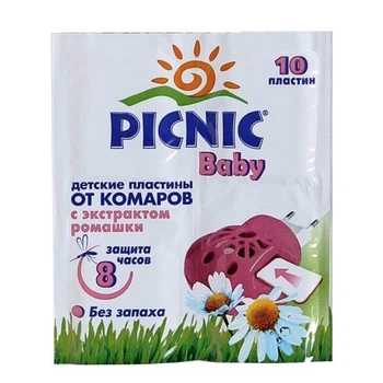 Пластины от комаров PICNIC Baby 000010489 (10 шт.)