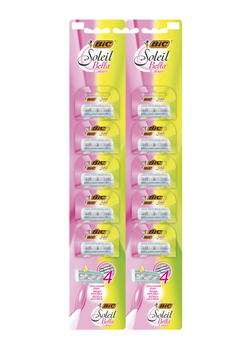 Набір бритв без змінних картриджів BIC Soleil Bella Colours (10 шт) (3086123508552)