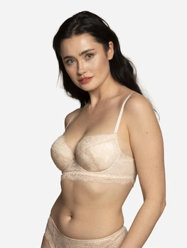Бюстгальтер з кісточками Effetto Lingerie пуш-ап+1 Maria 005 558 03 80С Півонія (4755581384006)