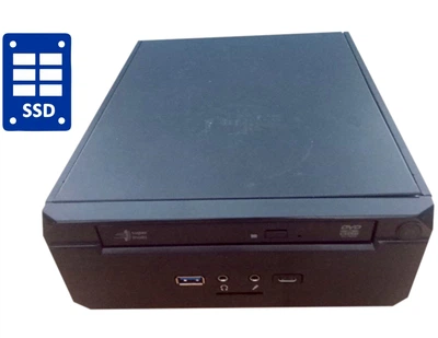 Неттоп ASRock J4205-ITX USFF / Intel Pentium J4205 (4 ядра по 1.5-2.6 GHz) / 4GB DDR3 / 64GB SSD / Intel HD Graphics 505 / DVD-ROM б/у