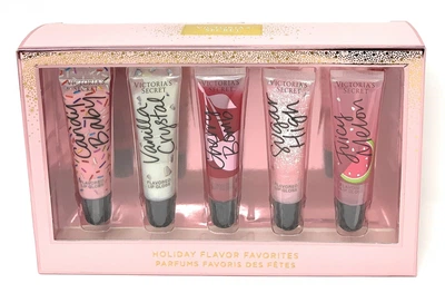 Набор блесков для губ Victoria's Secret Holiday Flavor Favorites Gloss Set